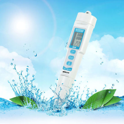 3-in-1 pH/EC/TEMP Water Quality Tester Pen Meter Acidometer AU
