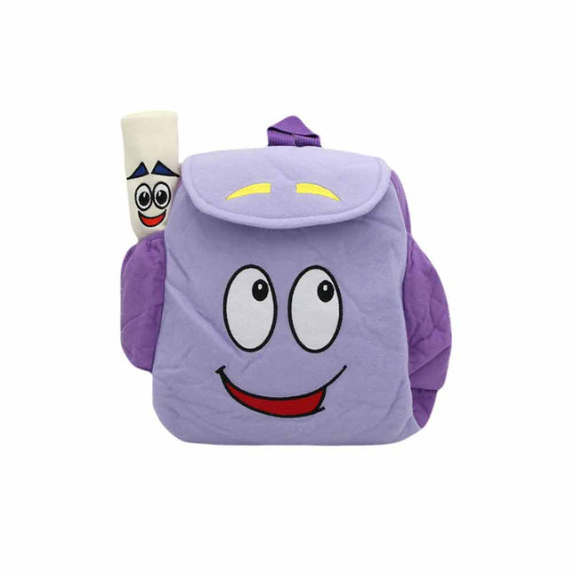 Dora the Explorer Backpack Purple Rescue Bag with Map Gift
