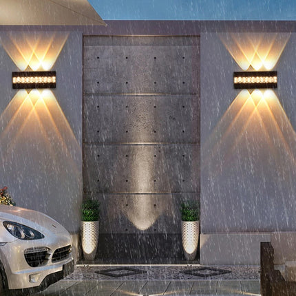 Waterproof LED Wall Light Up/Down 10W Indoor Outdoor Sconce IP65