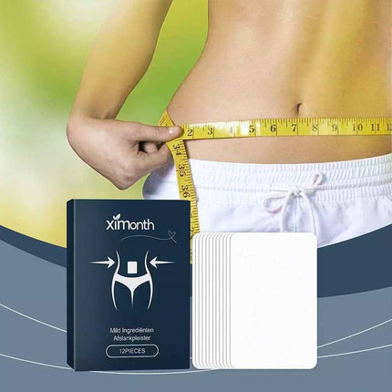 12pcs Slimming Patch Slim Belly Burn Abdomen Weight Loss Fat Burning Pads