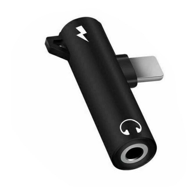 2-in-1 Adapter Splitter Audio Charger 3.5mm for iPhone 14/13/12/11