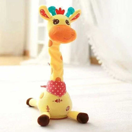 Favorite Dancing Giraffe Plush Singing Animal Plush Doll for Holiday Gift