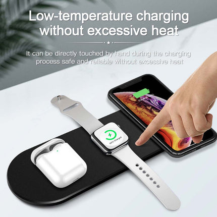 3 in 1 Wireless Charging Dock Station for Watch Phone Earphones