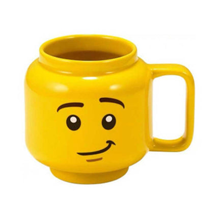 Funny Ceramic Smile Face Block Mug Cartoon Coffee Tea 250ml