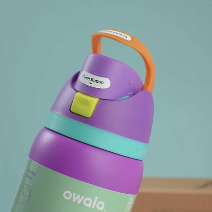 1X Random Owala FreeSip Water Bottle Stainless Steel Insulated Portable Sports