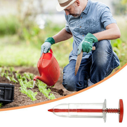 4Pcs Handheld Seed Dispenser Seeder Sower Tool for Garden Plant Pots Sowing