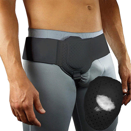 Men Hernia Support Belt Inguinal Groin Pain Relief Truss Brace Sports