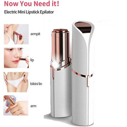 Portable Rechargeable Painless Facial Hair Remover Pocket Epilator