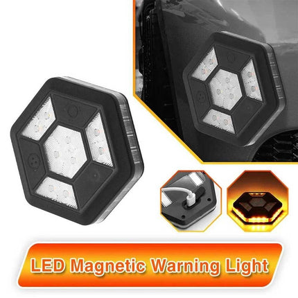 Magnetic 360° Rotating LED Car Warning Light Flashing Emergency Lamp