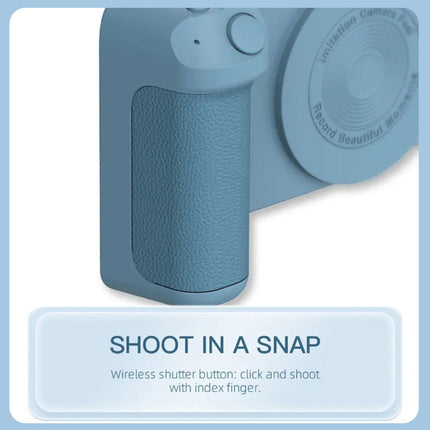 Magnetic Bluetooth Camera Shutter Hand Grip Phone Holder iPhone Android