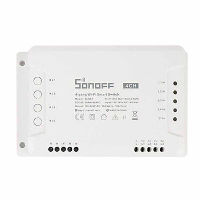 SONOFF 4CH R3/PRO R3 RF 433MHz 4 Gang WiFi Smart Switch AU Plug