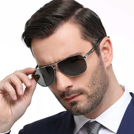 Unisex UV400 Polarized Sunglasses for Fishing, Driving & Sport Pilot Style