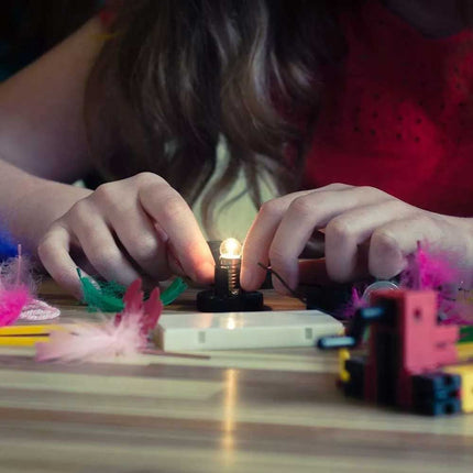 Sntieecr Electric Circuit Motor Kit – Science Experiment Educational Montessori Toy
