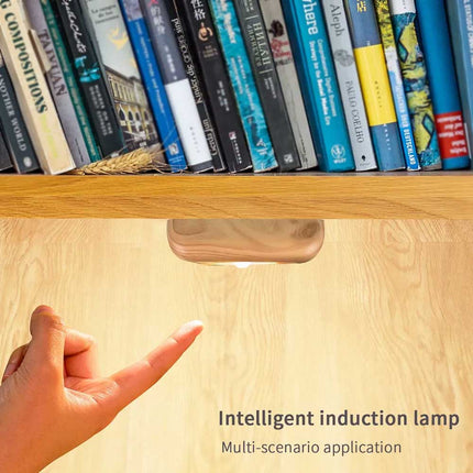 6 LED Motion Sensor Night Light Battery Operated Indoor Closet Cabinet Lamp