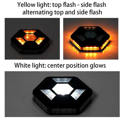 Magnetic 360° Rotating LED Car Warning Light Flashing Emergency Lamp