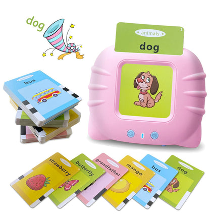 Talking Flash Cards Educational Sound Learning Words Toddler  Gift