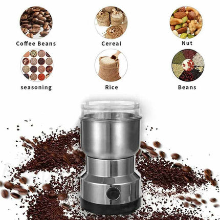 AU Plug Electric Coffee Grinder Bean Spice Nut Milling Machine Blender