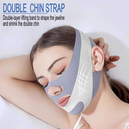 V-Line Face Mask Double Chin Reducer, Slimming Belt for Cheek Lift