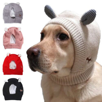 Warm Winter Pet Ear Covers & Puppy Cap Earmuffs for Dog Relief