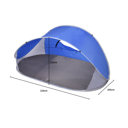 Mountview Pop Up Tent Camping Beach Blue-2018816641021906946
