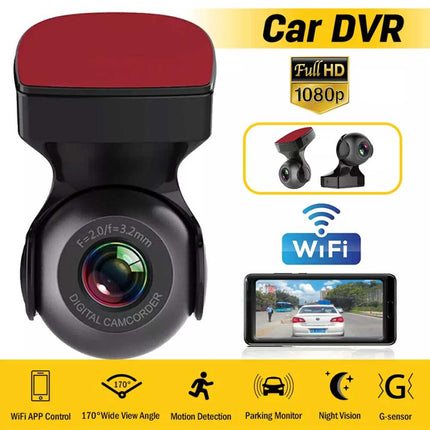 HD 1080P Mini WiFi Dash Camera USB Car DVR Recorder Night Vision G-Sensor