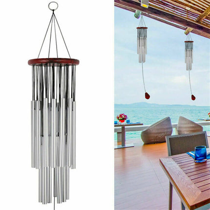 New Aluminum Tube Commemorative Wind Chime, Metal Ornament for Garden Home