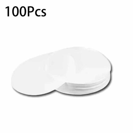 100Pcs 12cm Non-Stick Round Wax Discs for Hamburger Burger Patty Papers