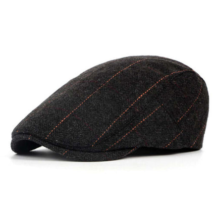 Classic Mens Newsboy Gatsby Ivy Cap, Cabbie Golf Driving Beret Beanie
