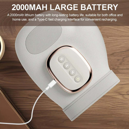 Cordless Hand Massager with Heat and Compression for Arthritis Relief