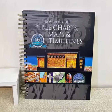 Full-Color Bible Charts, Maps, and Time Lines Reference Book