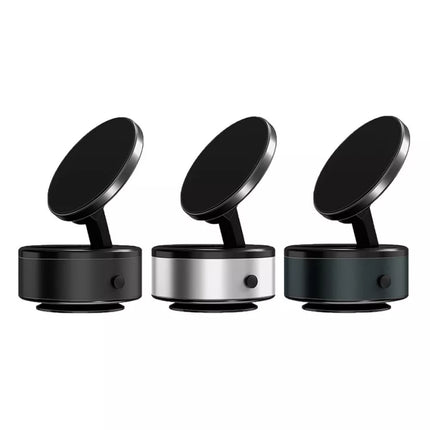Electric Car Phone Mount Magnetic Suction 360° Rotation Vacuum Holder New