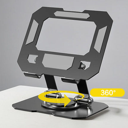 Portable Metal Swivel Tablet Stand Holder Laptop Riser for iPad/Pro/Air