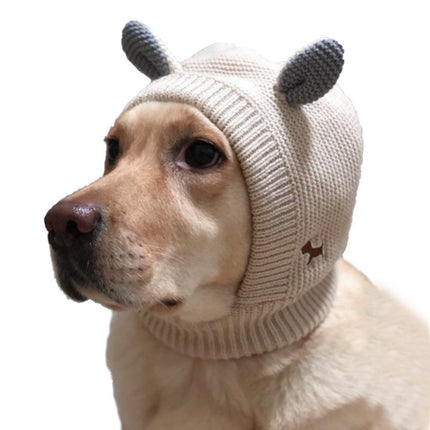 Warm Winter Pet Ear Covers & Puppy Cap Earmuffs for Dog Relief