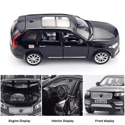 1:32 Volvo XC90 Diecast Model Car Pull Back Sound & Light Toy