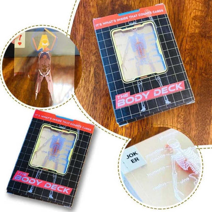 3D Human Anatomy Cards The Body Deck It's What's Inside That Counts
