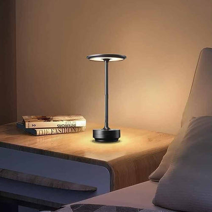 Rechargeable 3-Way LED Desk Lamp Cordless Night Light Table Bar Hotel Decor