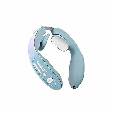 Smart Neck Massager with Heat, Lightweight USB Rechargeable Micro Electric