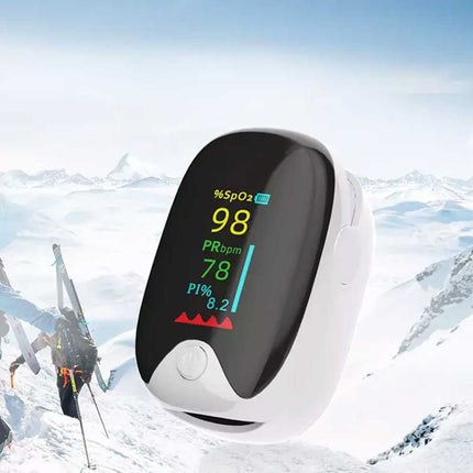 Professional Finger Pulse Oximeter for Blood Oxygen & Heart Rate
