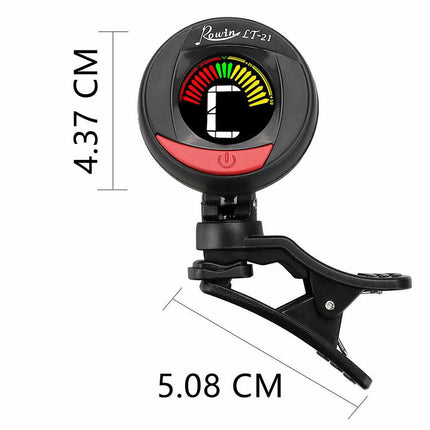 Clip On Guitar Tuner Chromatic Tuner for Acoustic Electric Bass Violin