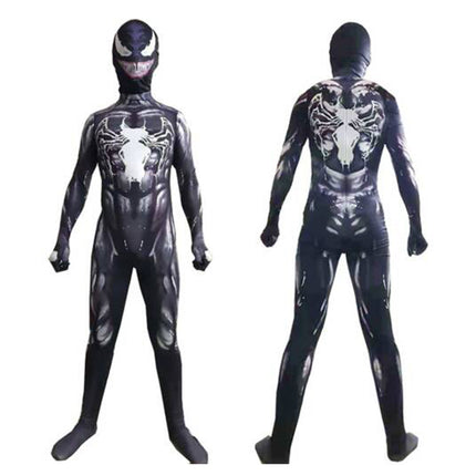 Venom Jumpsuit Costume Spiderman Superhero Cosplay Birthday Gift