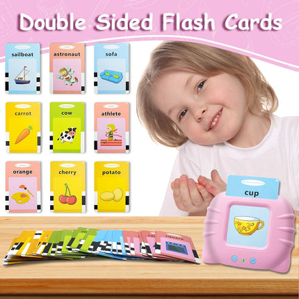 Talking Flash Cards Educational Sound Learning Words Toddler  Gift