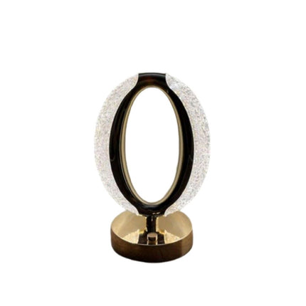 USB LED Crystal Lamp Touch Dimmable Bedside Night Light Decor Gift