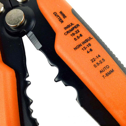 Automatic Wire Stripper & Crimper Pliers, Electrical Cable Terminal Tool