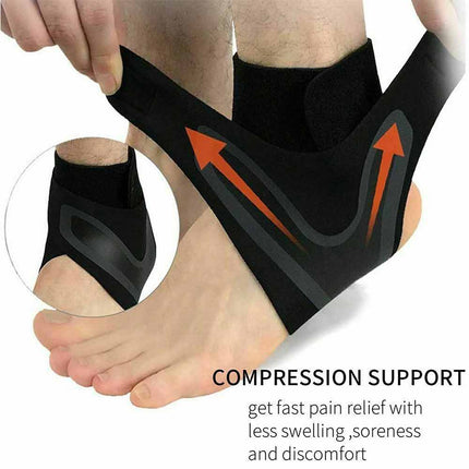 1 Pair Plantar Fasciitis Therapy Wrap Heel Foot Pain Arch Support Ankle Brace