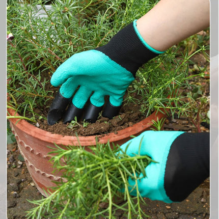 Anti-Slip Gardening Gloves with Claws, Waterproof & Wear Resistant