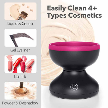 Professional Electric Makeup Brush Cleaner Machine Cleaning Tool