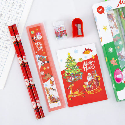 Christmas Stationery Gift Kit Pencil Set for Primary School Drawing