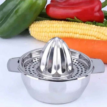 Heavy Duty 304 Stainless Steel Citrus Juicer Manual Lemon Orange 12cm Tool