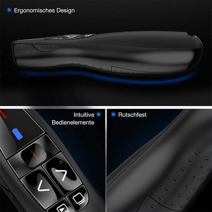 Wireless Presenter Remote, PPT Clicker Presentation Pen Controller