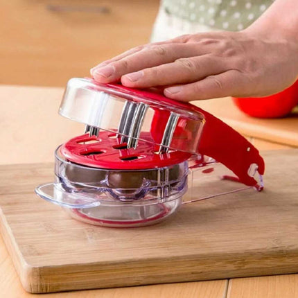 Manual Cherry Pitter Olive Seed Remover, Squeeze Stoner Corer Tool